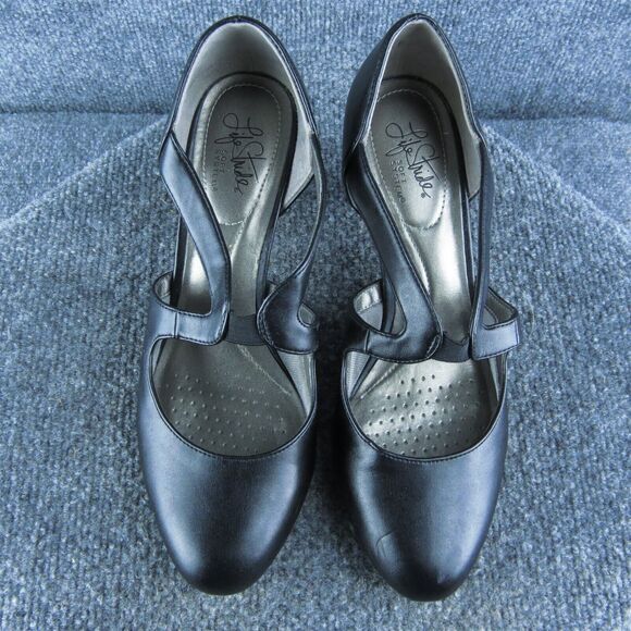 LifeStride Parker Soft System Women Mary Jane Heel Size 9 Medium Black Synthetic - Picture 3 of 10